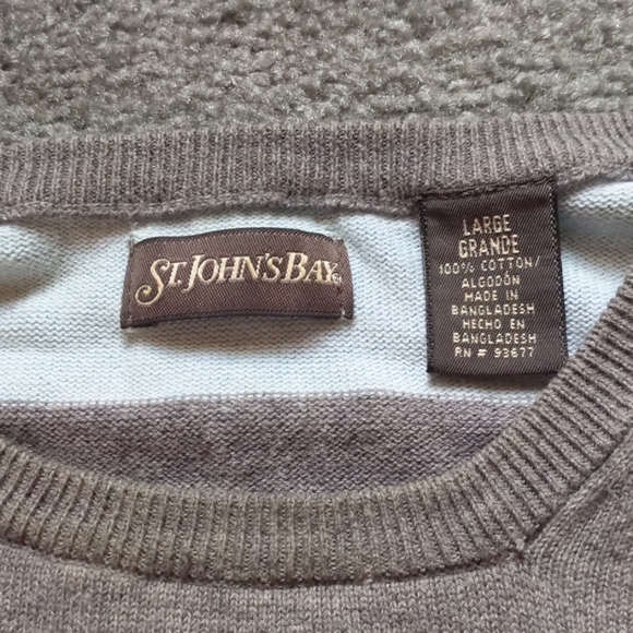 St. John's Bay Striped Sweater - Picture 2 of 2